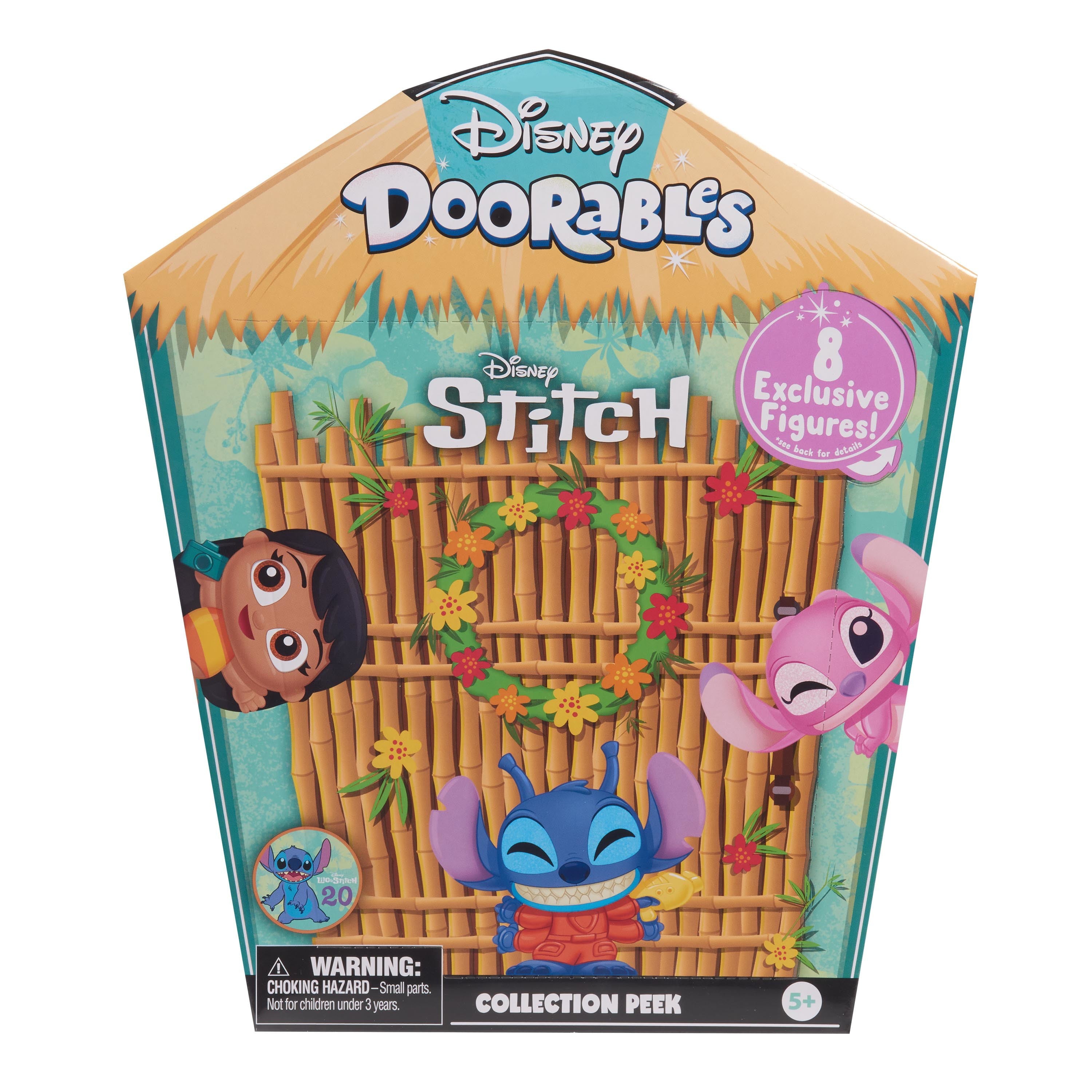 Disney Doorables Stitch Collection Peek, Officially Licensed Kids Toys for Ages 5 Up, Gifts and Presents