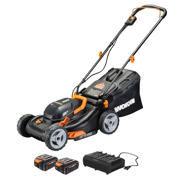 Cordless Lawn Mower battery amp Charger Included