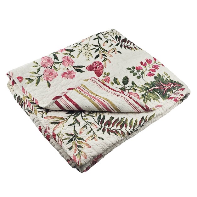 Butterflies Throw Blanket Greenland Home Fashions