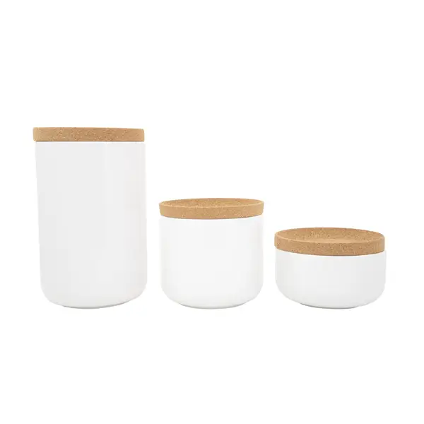 Kamenstein 3-Piece Ceramic Canister Set