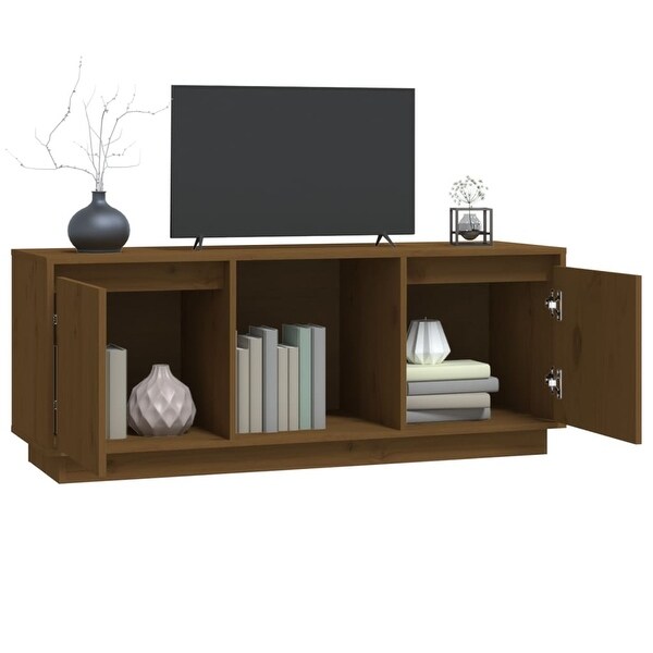 TV Cabinet Honey Brown 43.5