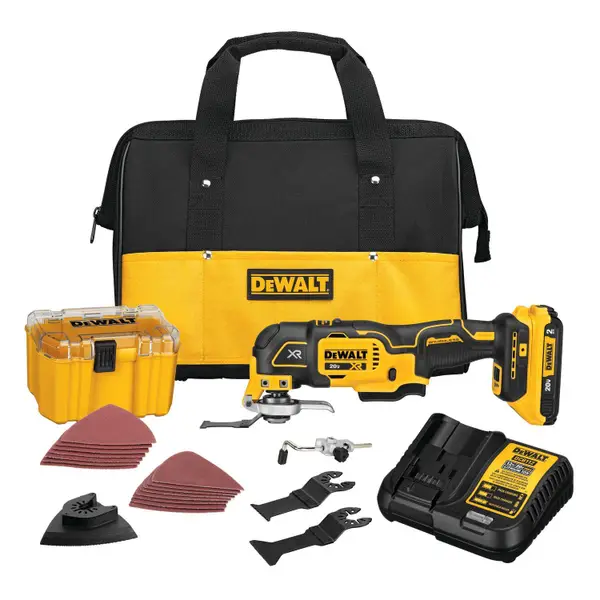 DEWALT 20V MAX XR Brushless Cordless 3-Speed Oscillating Multi-Tool Kit