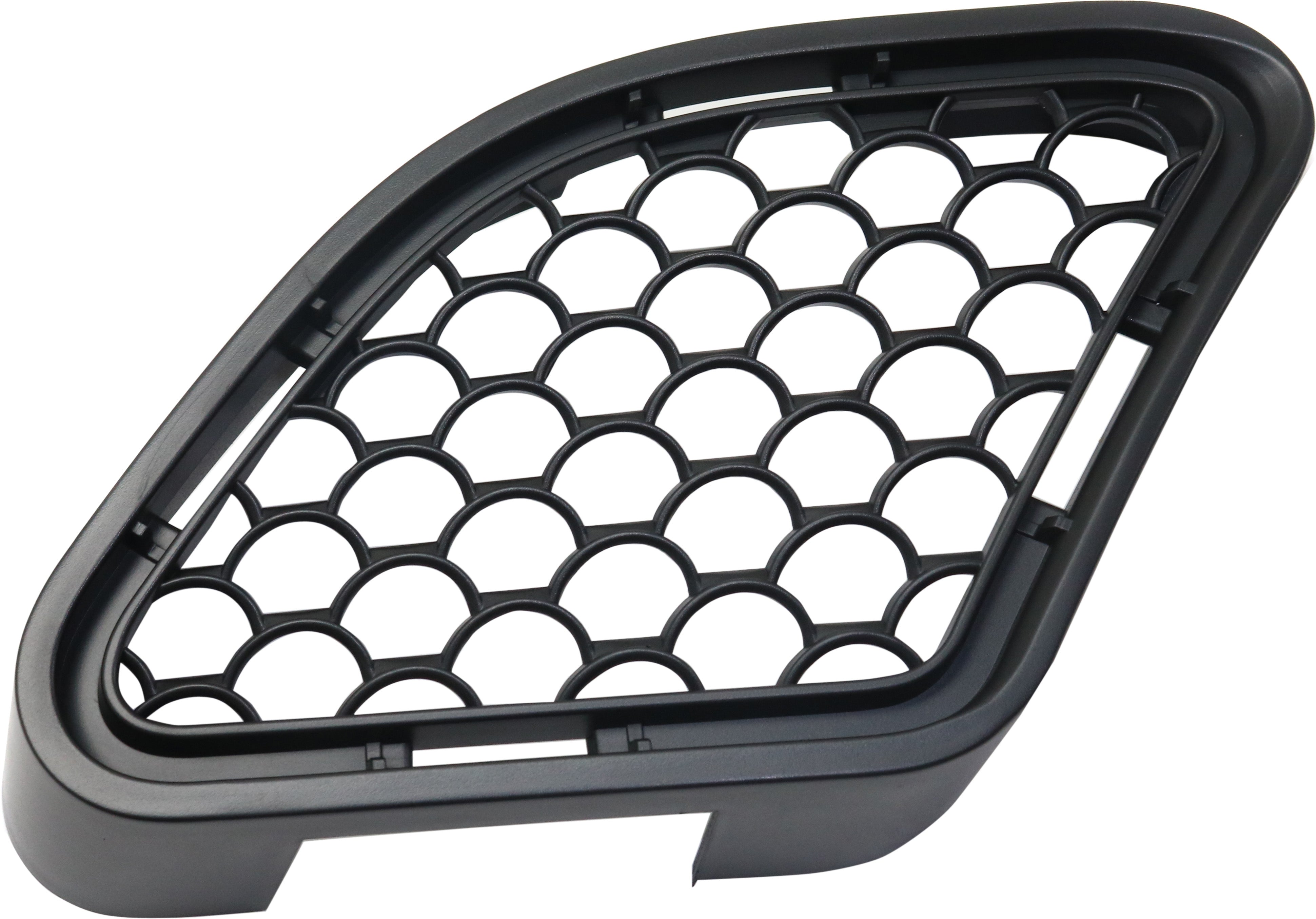 Bumper Grille Compatible With 2008-2011 Mercedes Benz C63 AMG Front， Right Passenger Side， Outer Black