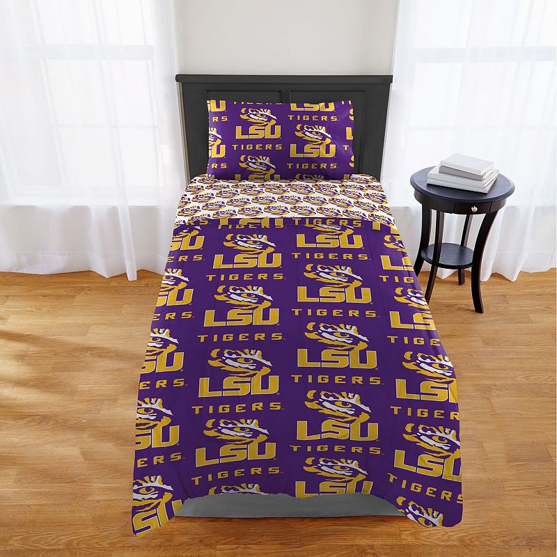 LSU Tigers Twin Bed in a Bag Set