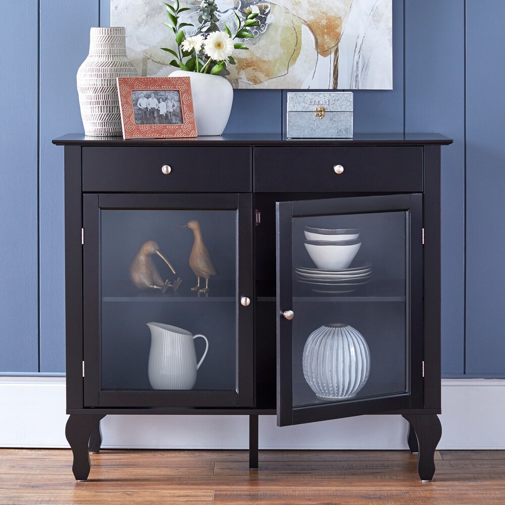 Copper Grove Rawdon Glass Front Buffet/Sideboard