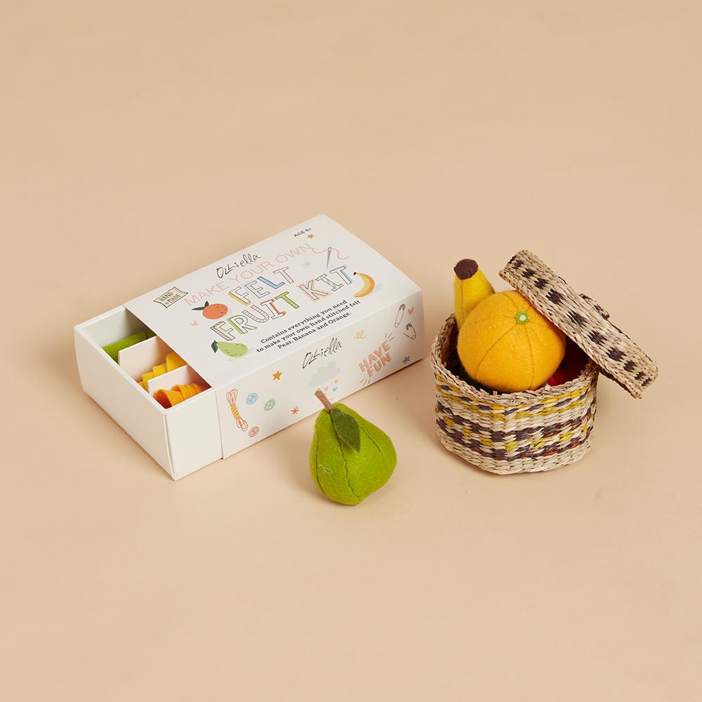 Make Your Own Felt Kit - Fruit by Olli Ella