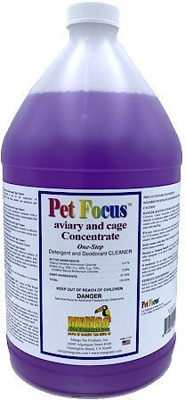 Mango Pet Focus Bird Aviary and Cage Cleaner Concentrate