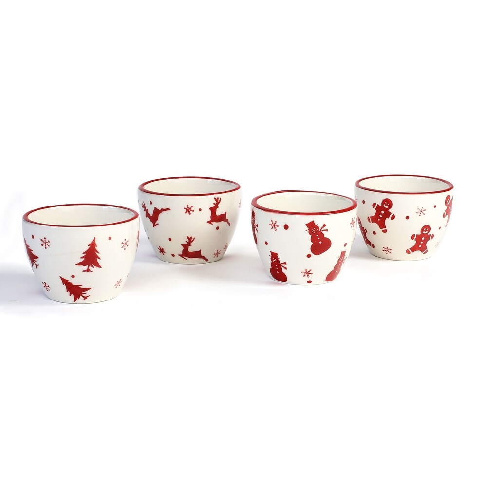 Euro Ceramica Winterfest Holiday Entertaining Set