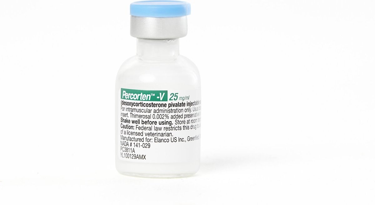 Percorten-V (desoxycorticosterone pivalate) Injectable for Dogs