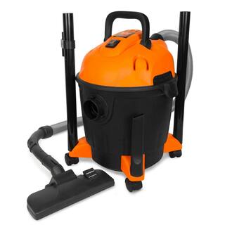 WEN 10 Amp 5 Gal. Portable HEPA WetDry Shop Vacuum and Blower with 0.3 mic Filter Hose and Accessories VC4710