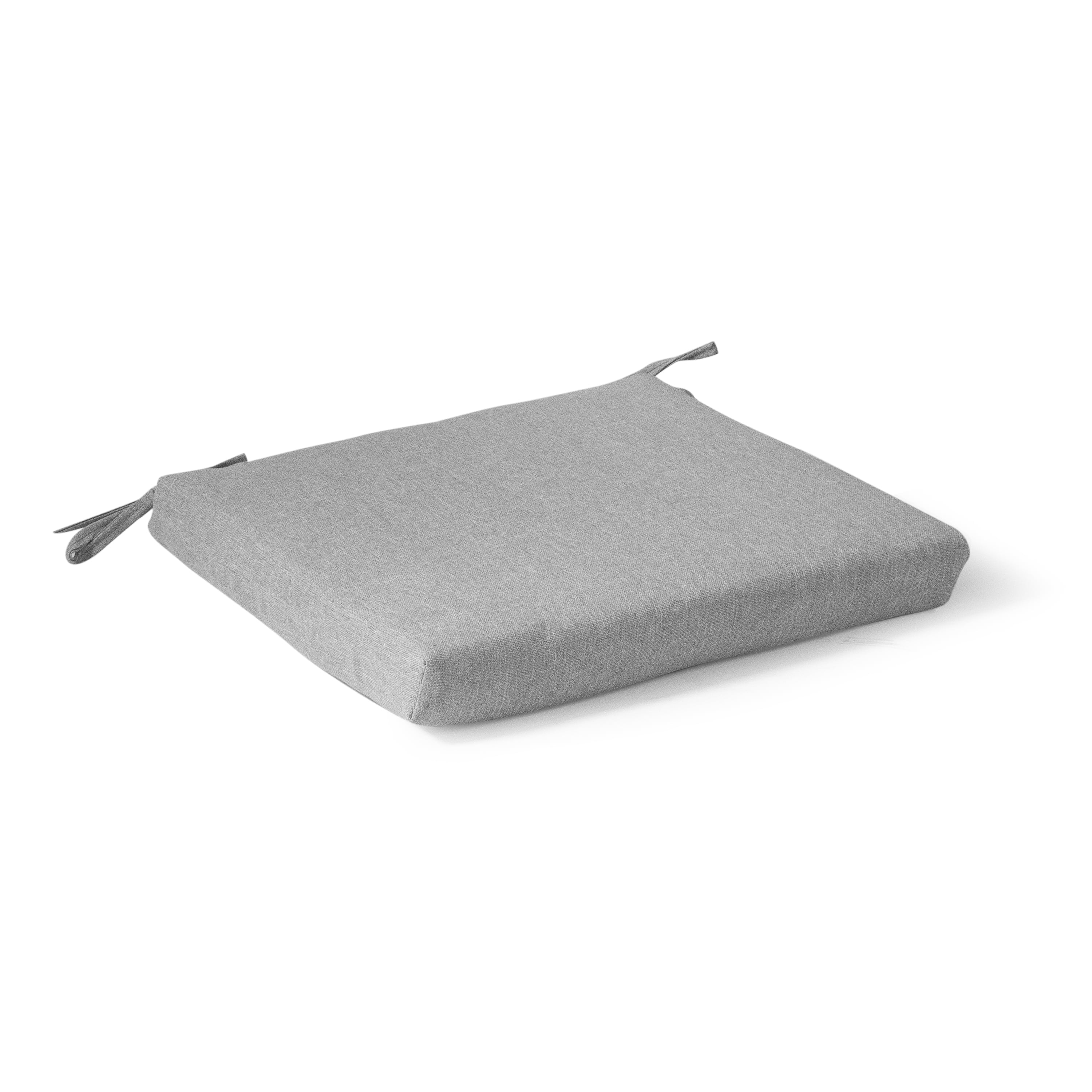 Décor Therapy Outdoor Patio Seat Cushion in Gray