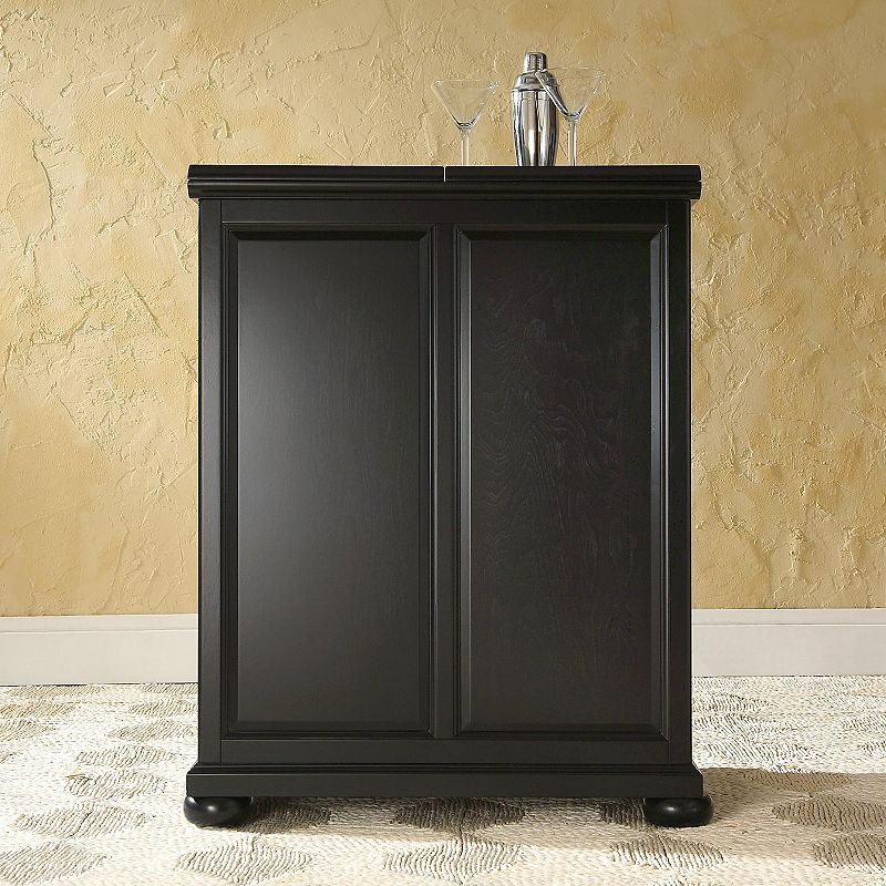 Crosley Furniture Alexandria Expandable Bar Cabinet