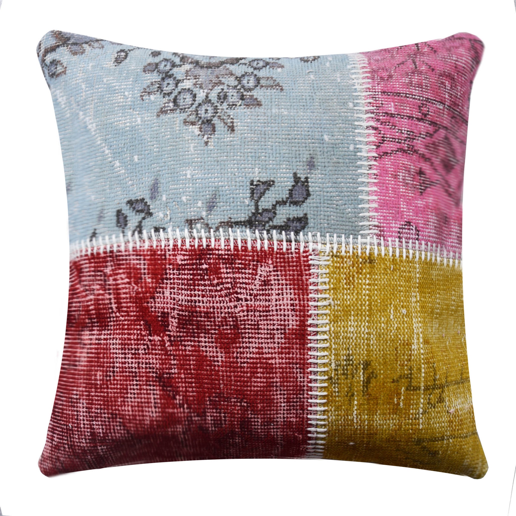 45X45 Cm Hali X-Bursa Handmade Over Dyed Cushion Cover  Pwc0011