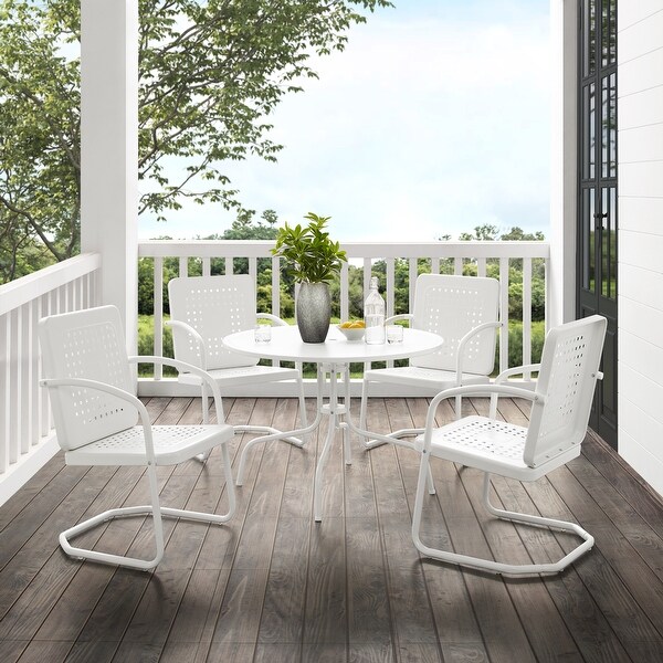 Crosley Bates Steel Outdoor 5piece Dining Set