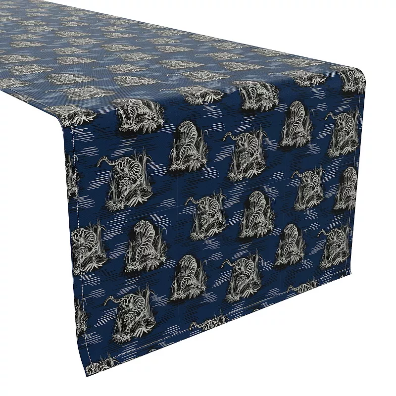 Table Runner， 100% Cotton， 16x108， Floral 178