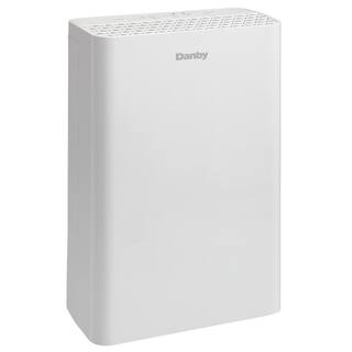 Danby 170 sq. ft. Portable Air Purifier with Filter in White DAP110BAWDB