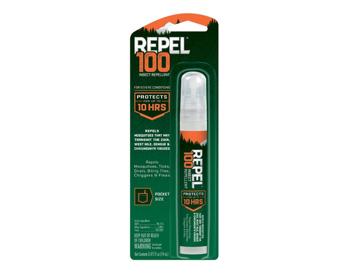 Repel 100 Insect Repellent Pen-Size Pump Spray， 0.475 oz. - HG-94098