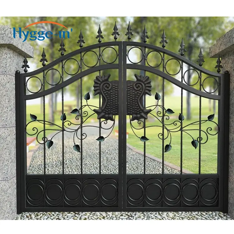 China Supplies High Quality Fencing Gate Panels Garden Courtyard Trellis Gates