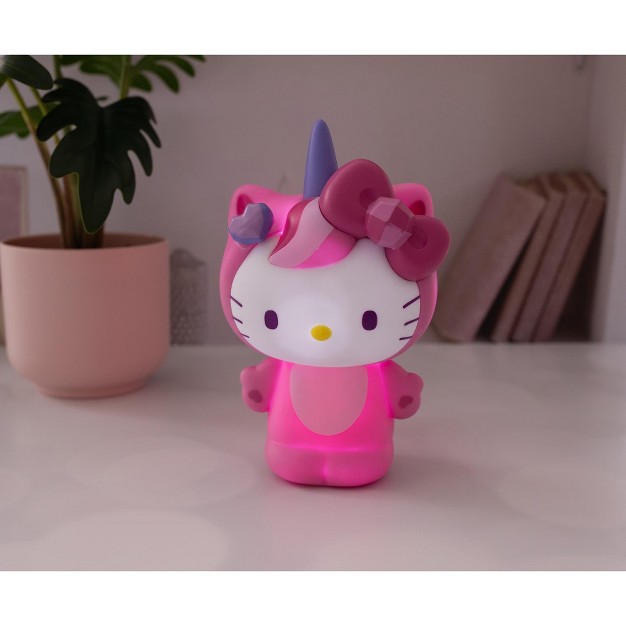 Surreal Entertainment Sanrio Hello Kitty Unicorn 6 inch Pvc Figural Mood Light