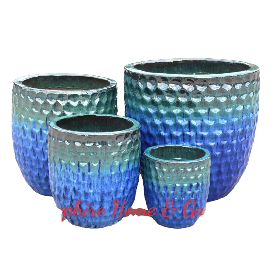 Big Flower Pot Ceramic Planter For Outdoor flower pots and planters Vietnamese Atlantis plant pots