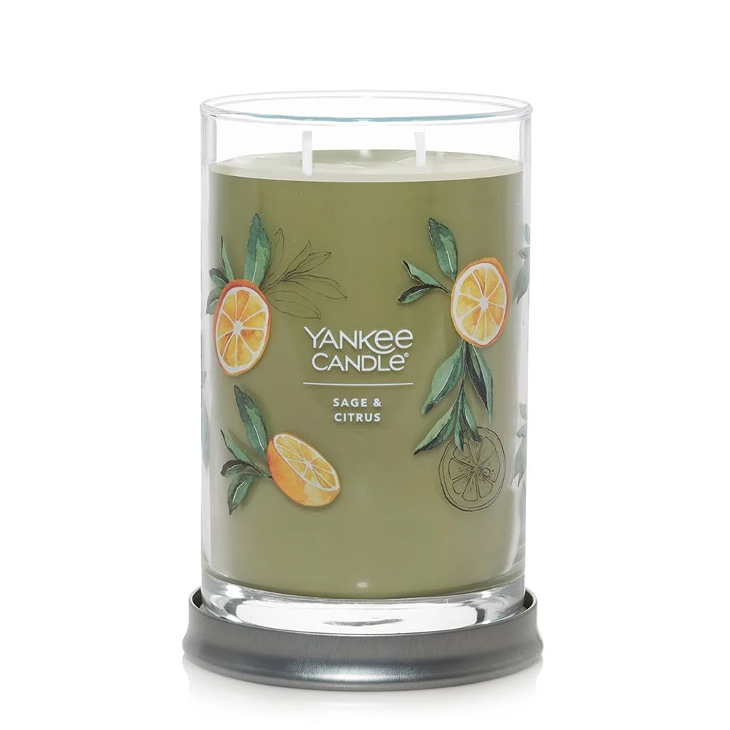 Yankee Candle  Signature Large Tumbler Candle in Sage & Citrus