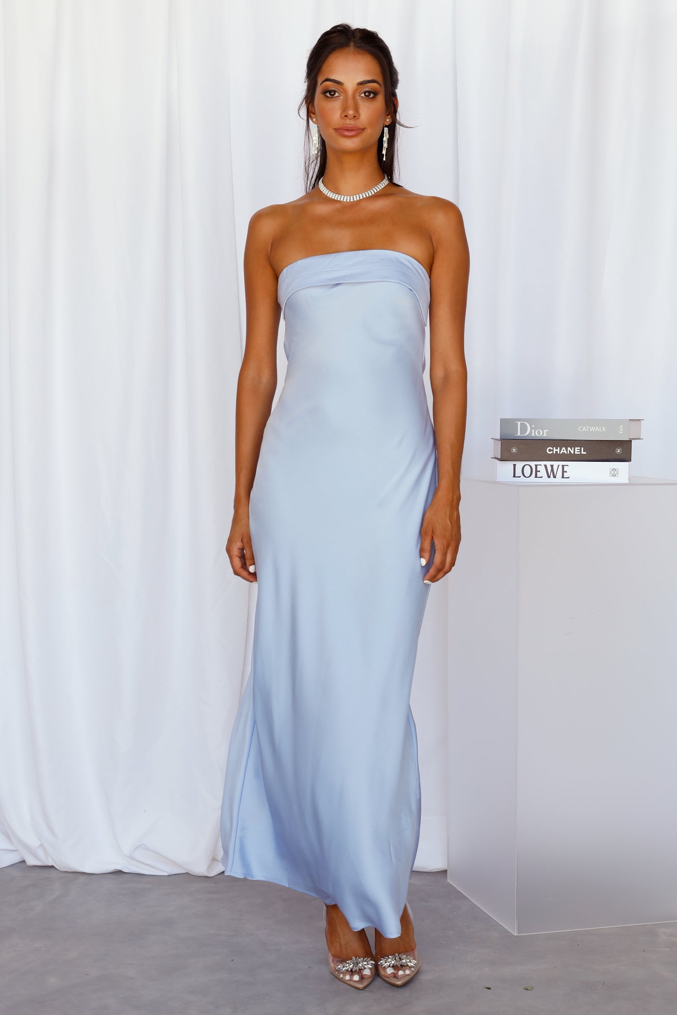 Coolness Calling Maxi Dress Blue