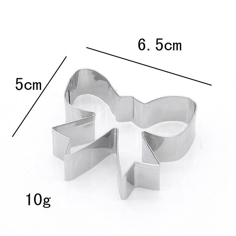 Stainless Steel Bow Shape Cutting Mold - 1pc