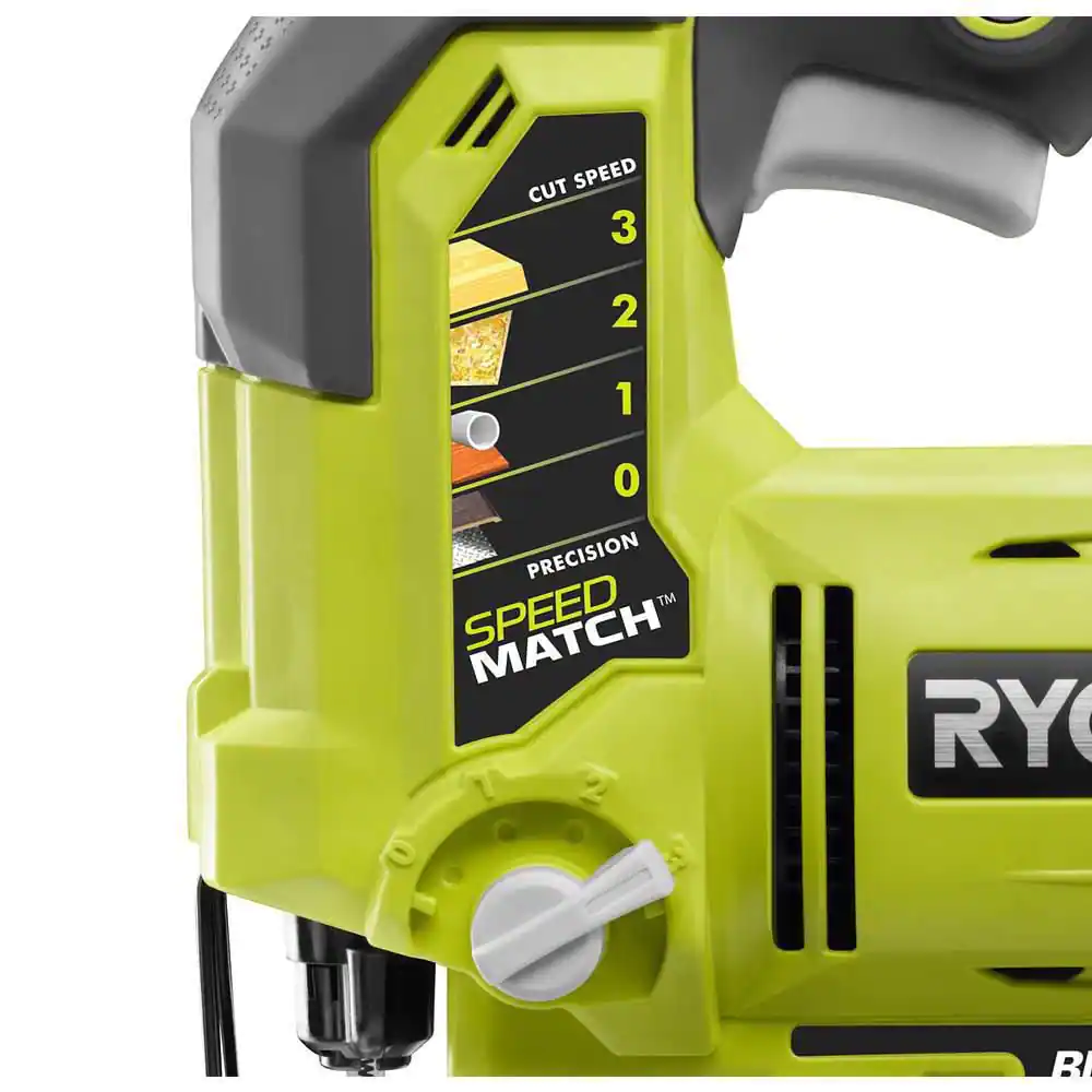 RYOBI P5231-PCL445B ONE+ 18V Cordless 2-Tool Combo Kit with Jig Saw and 4-1/2 in. Angle Grinder (Tools Only)