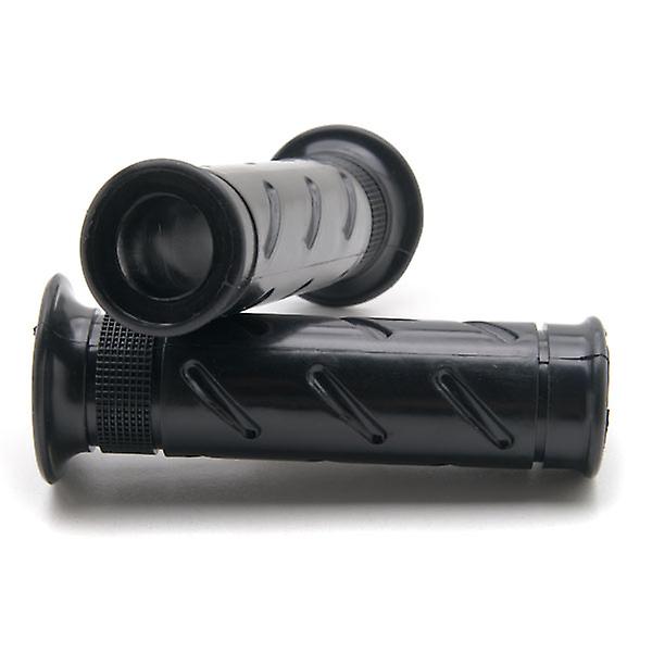 Motorcycle Street Bike Black Hand Grips 7/8