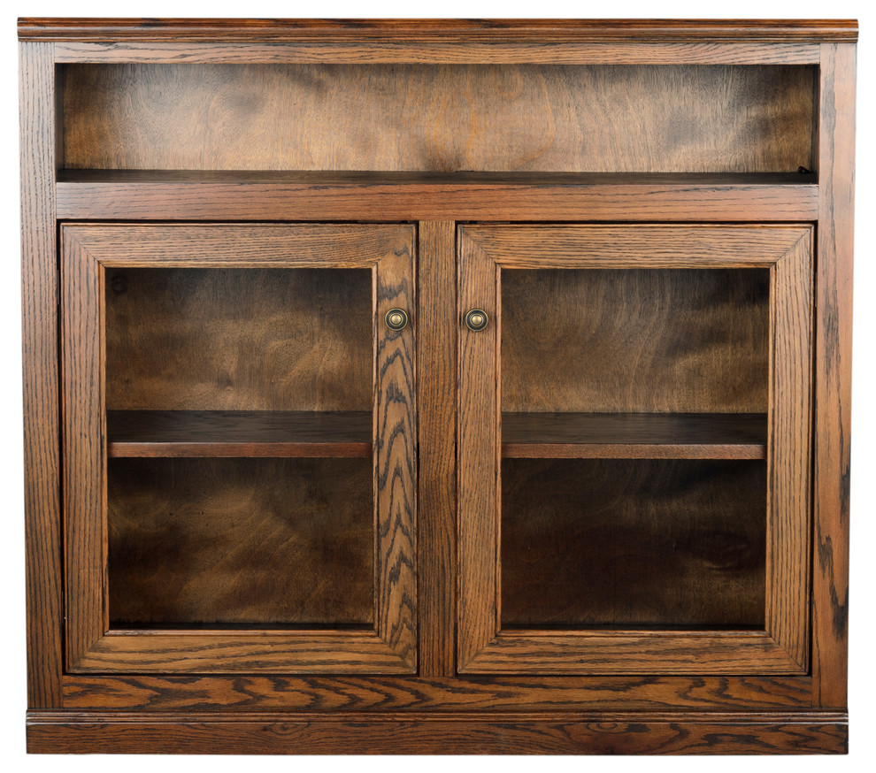 45 quotSimply Oak  Entertainment Console   Farmhouse   Entertainment Centers And Tv Stands   by Eagle Furniture  Houzz