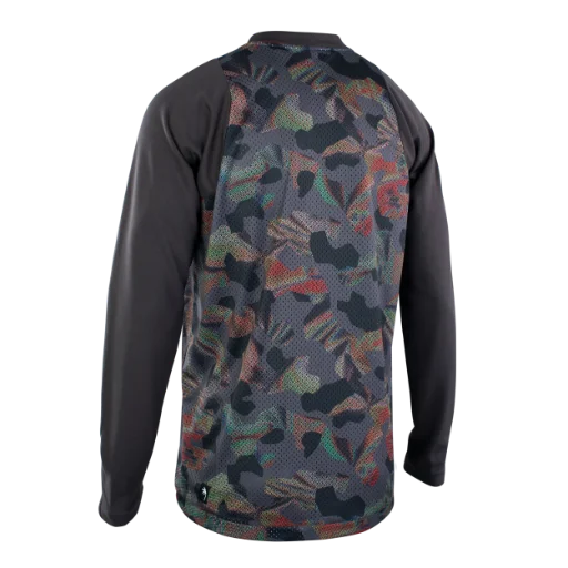 ION Scrub Long Sleeve MTB Jersey - Black - 2022