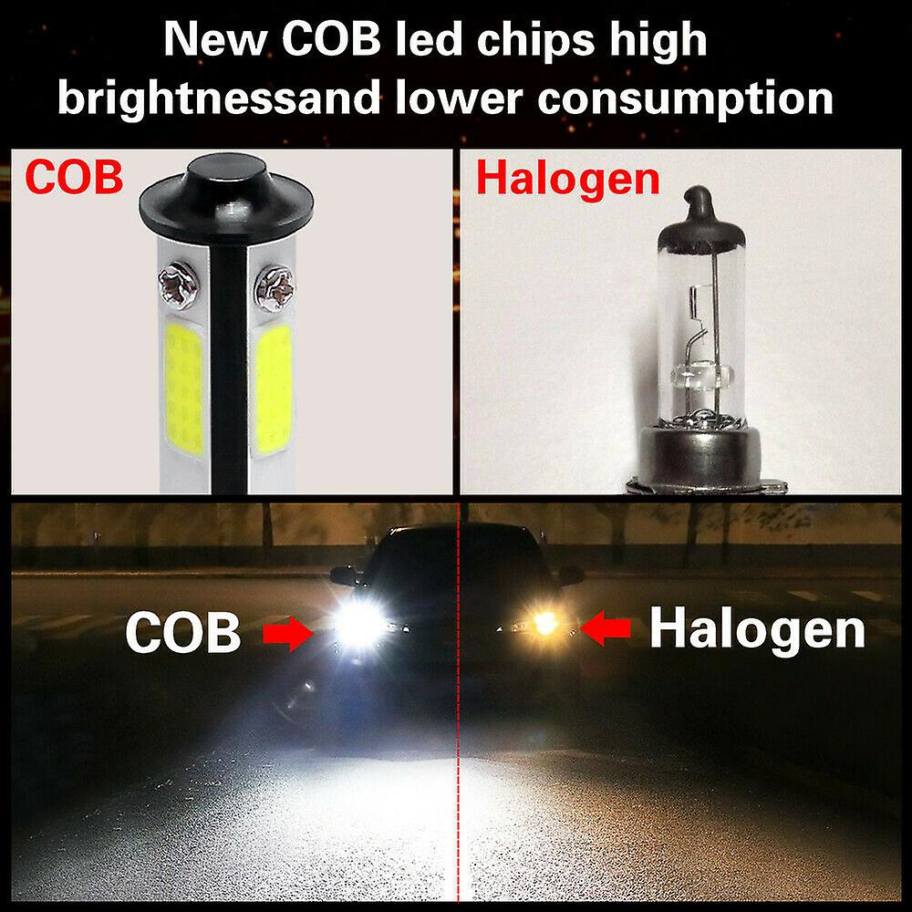 9006/hb4 Led Headlight Bulbs Low Beam Super Bright White Conversion Kits 6k