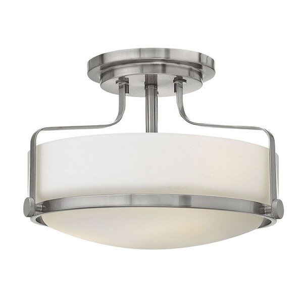 Hinkley Lighting Harper 15 Wide LED Semi-Flush Bowl Ceiling Fixture