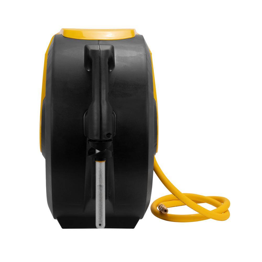 DW 38 in. x 50 ft. Enclosed Air Hose Reel with Hybrid Hose DXCM024-0345