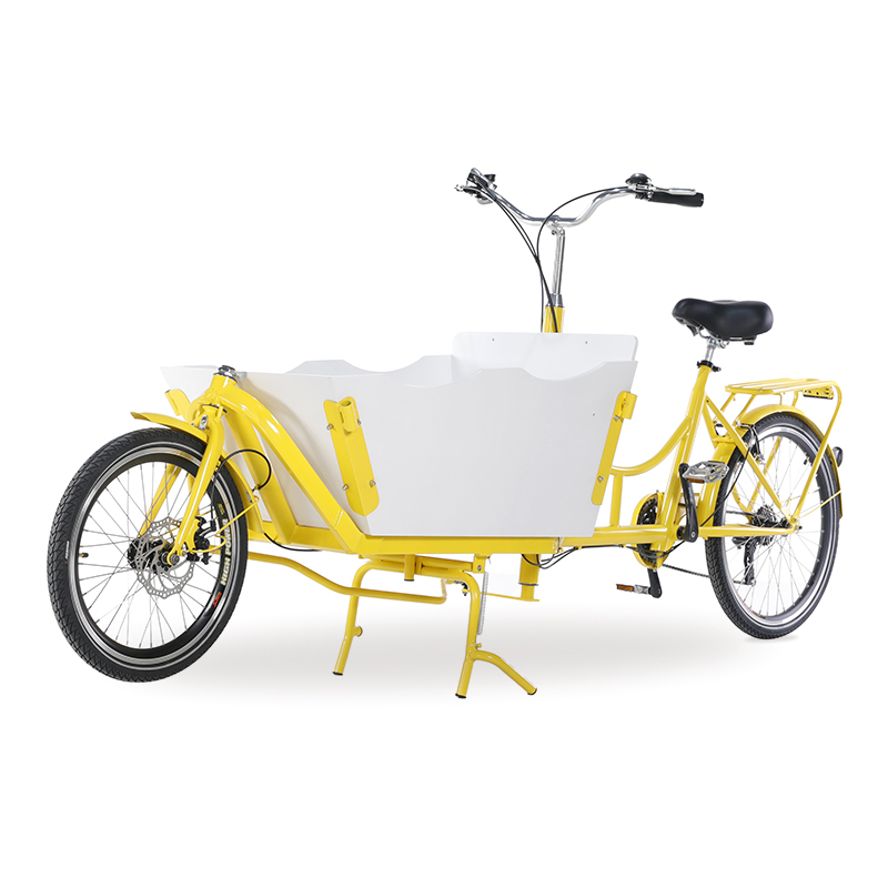 Electric bicycle 2 wheel electric delivery cycle cargo bike for sale kids cargo tricycle bicycle middle cargo bicycle