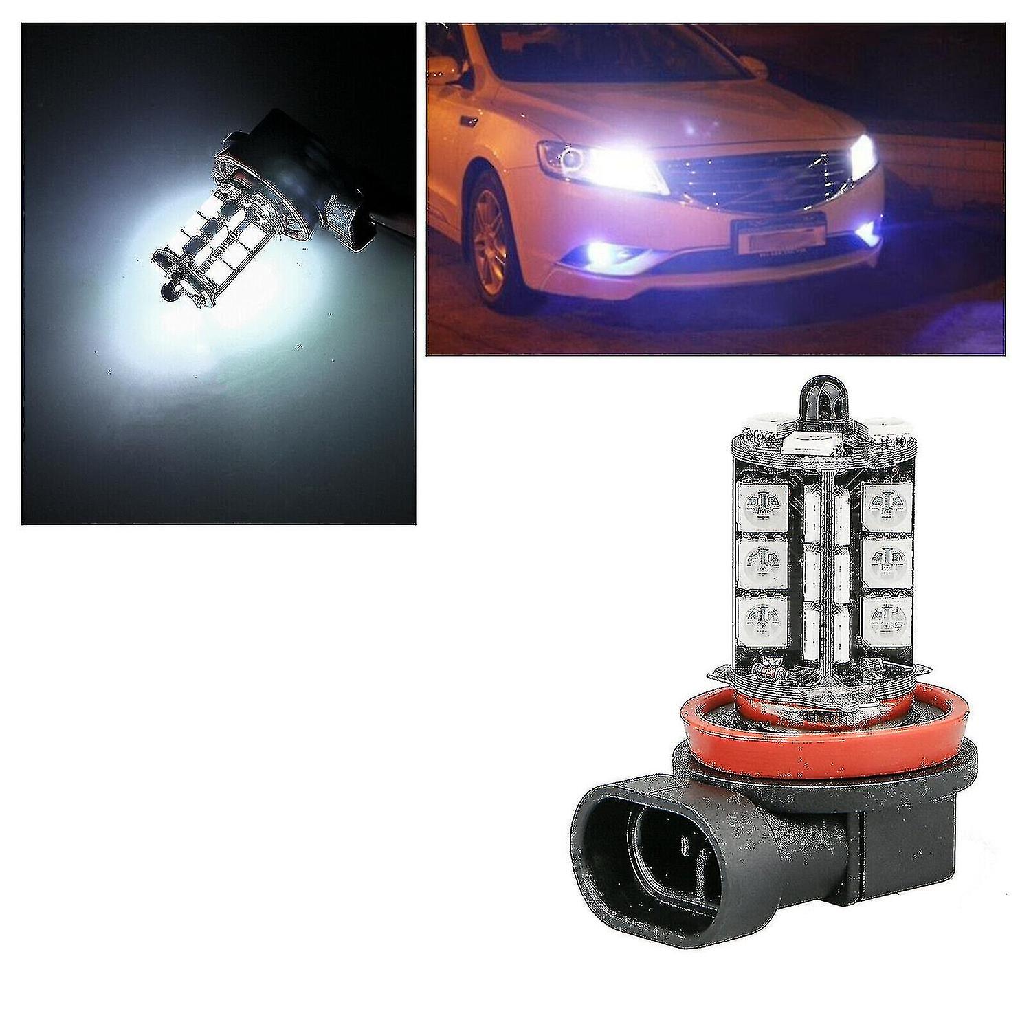 Hmwy-rgb Car Led Fog Light Bulbs + Remote Control