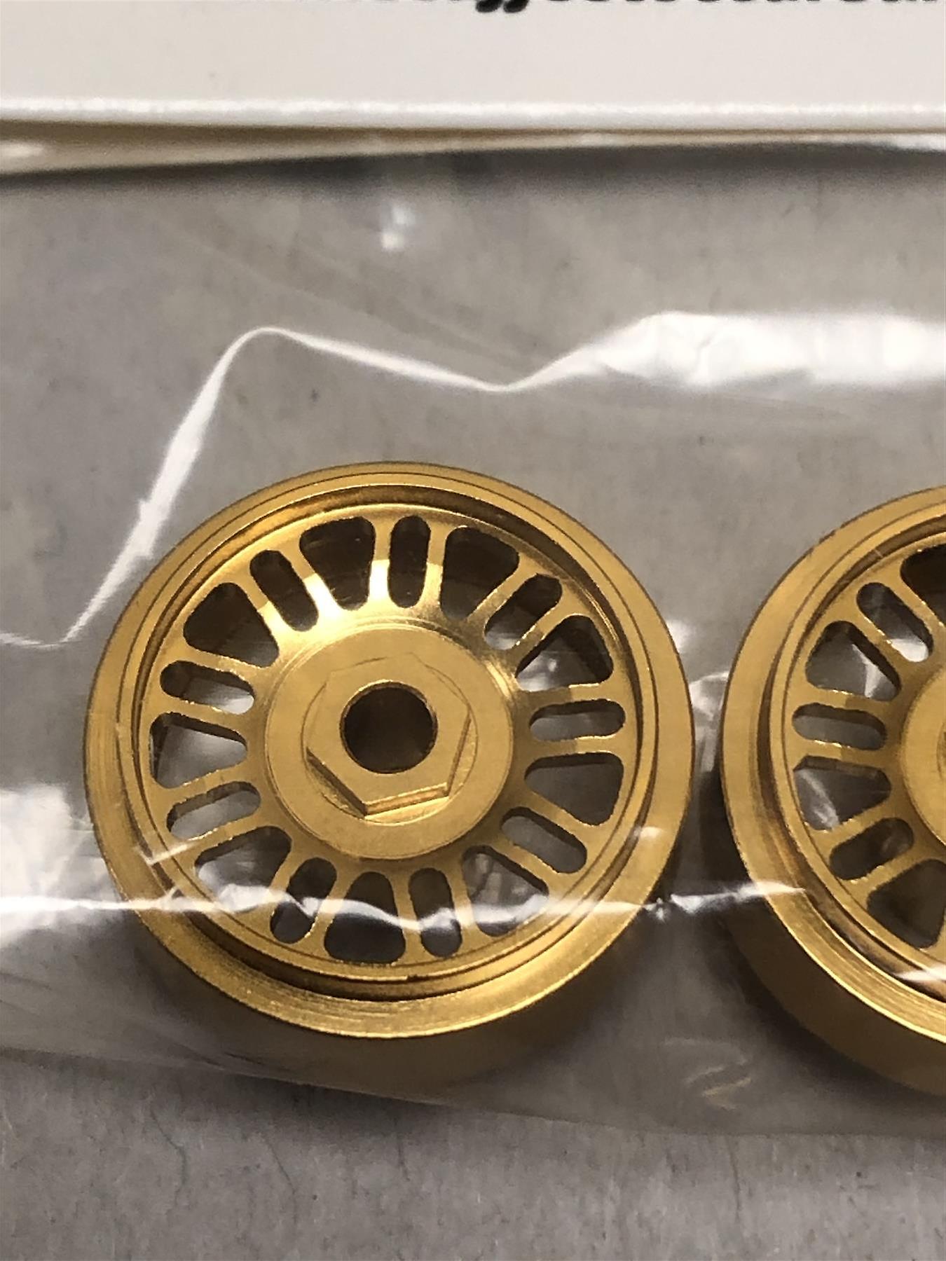 Staffs Aluminium BBS Style Wheels in Gold 16.9x8.5mm STAFFS36