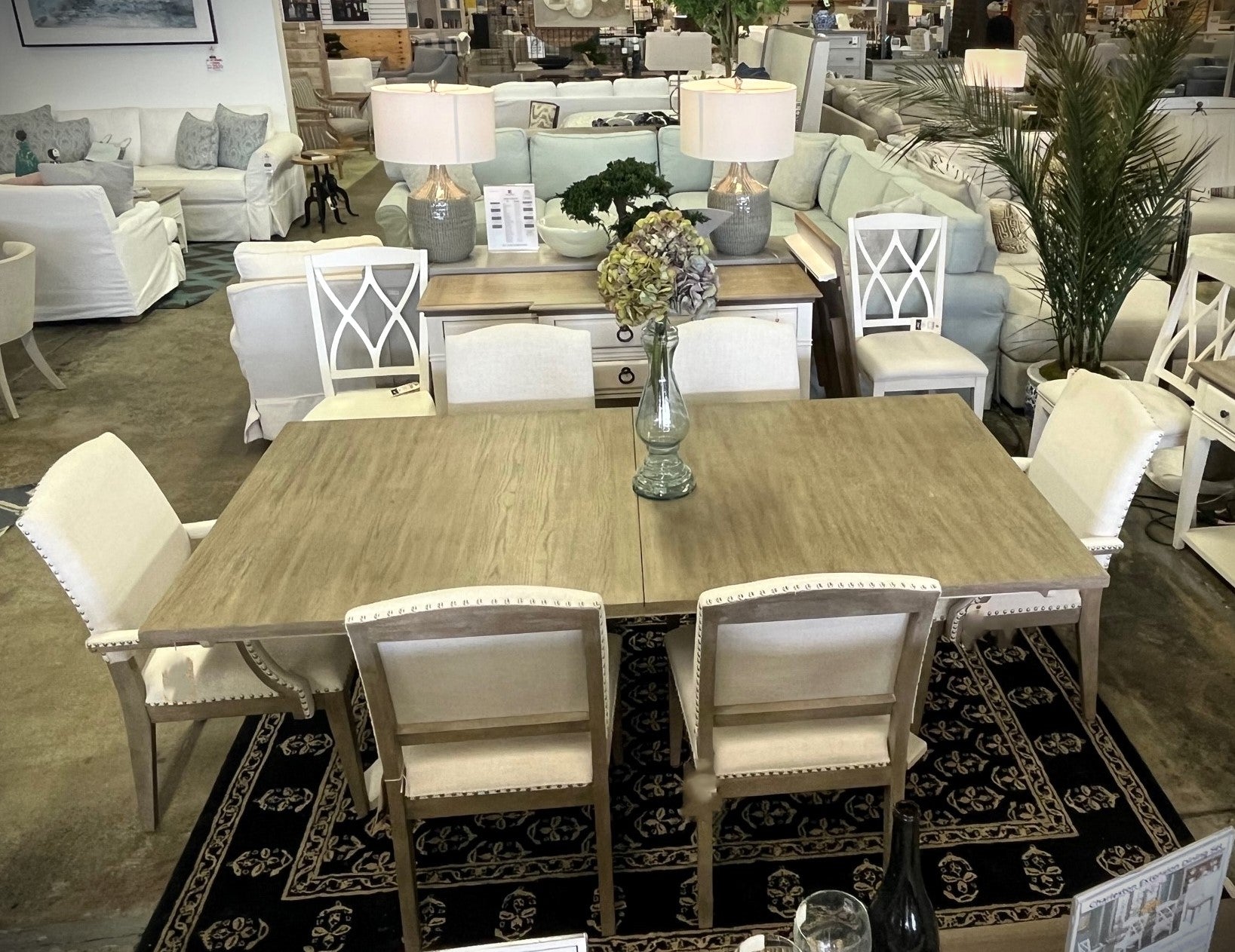 Charleston 7pc Dining Set  - Extendable (84-108)