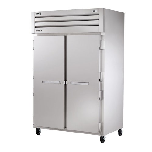 True STR2DT-2S Spec Series Dual Temp Refrigeration/Freezer - Two Door， 48 Cu. Ft.， Hinged Right， Right