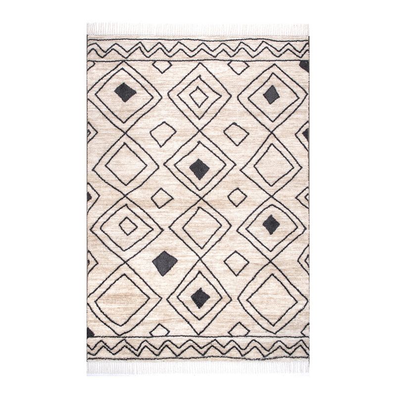 nuLOOM Kenley Spotted Diamonds Area Rug