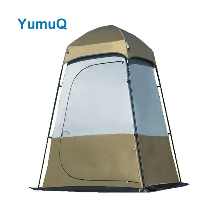 YumuQ 1 2 Person 2 Window Folding Portable Pop Up Toilet Outdoor Bath Shower Tent For Outdoor Camping