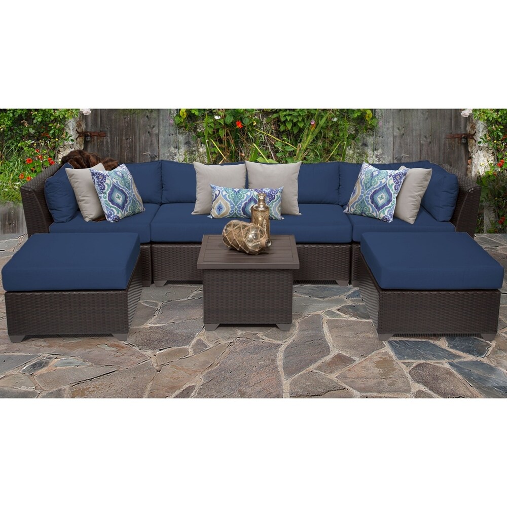 Barbados 7 Piece Outdoor Wicker Patio Furniture Set 07a