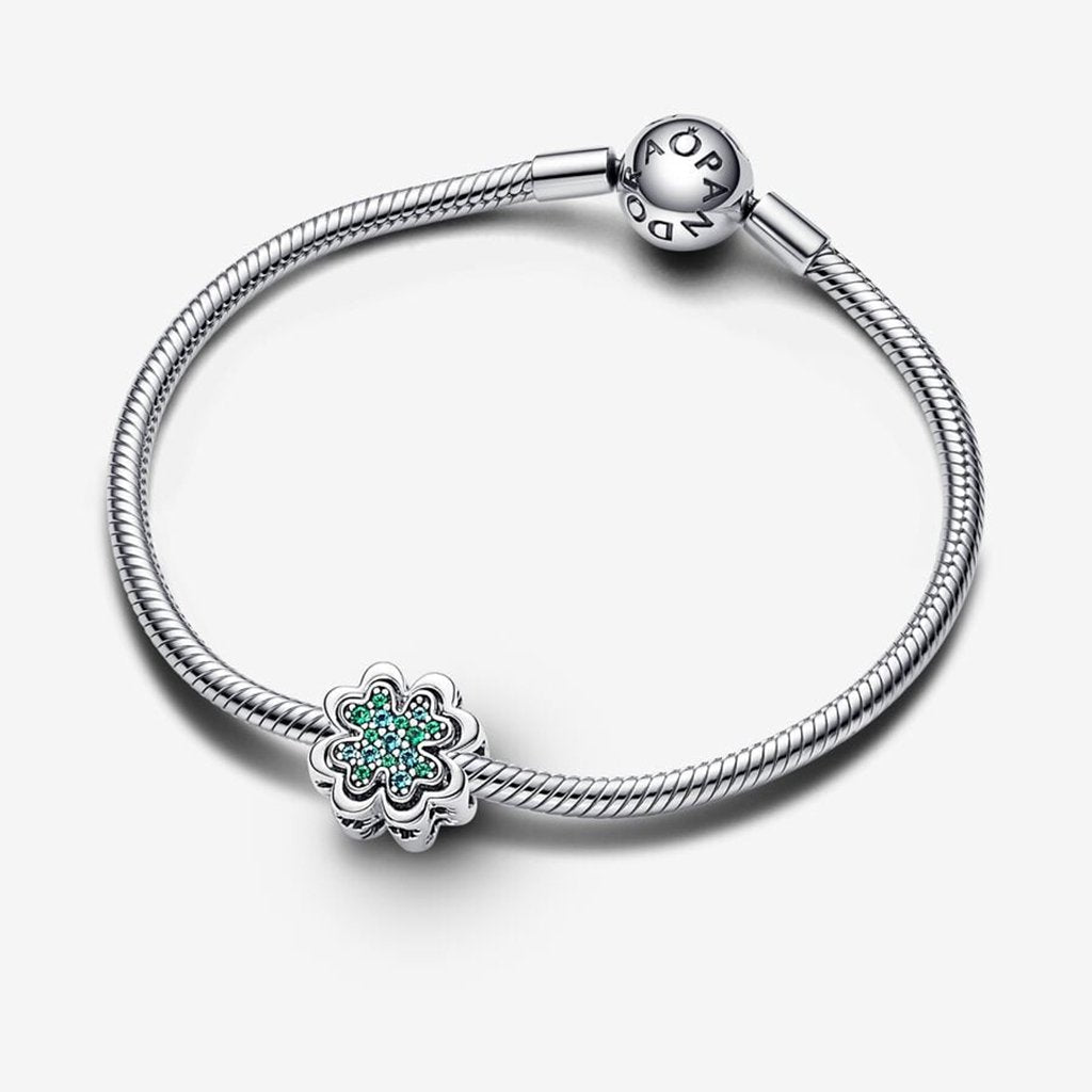 PANDORA  Splitable Four Leaf Clover Charm