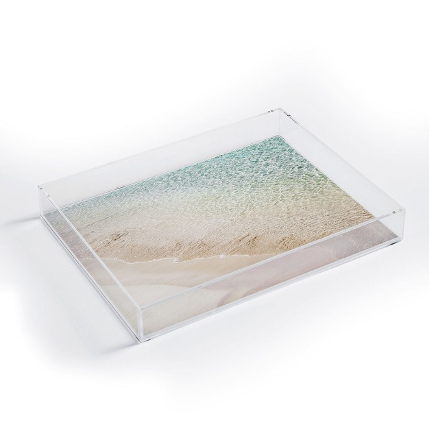 Bree Madden Hawaii Shore Acrylic Tray Deny Designs