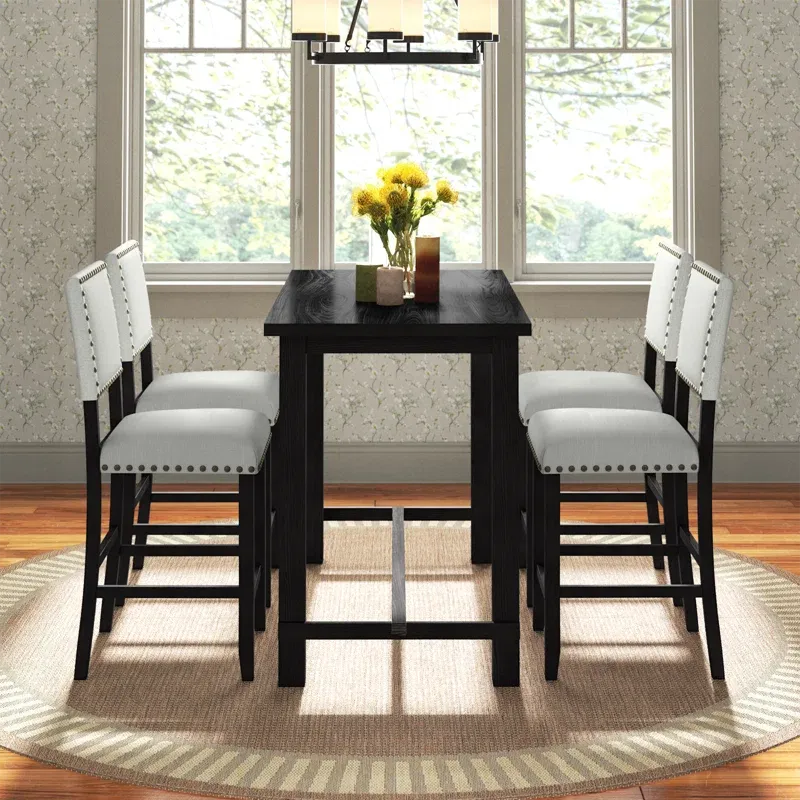 Ailey 4 – Person Counter Height Dining Set for Dining Room