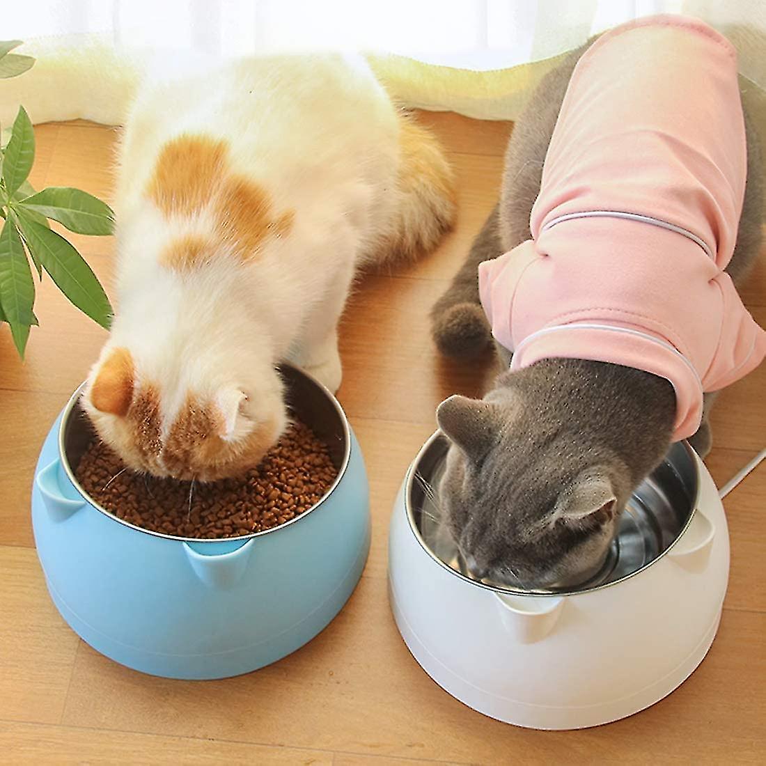 Cat Bowl， Inclined Cat Bowl， 15 Platform Inclined Cat Bowl， Small Dog Bowl， Non-slip Cat Dog Bowl， Raised And Inclined Cat Bowl， Cat Bowls， 200ml