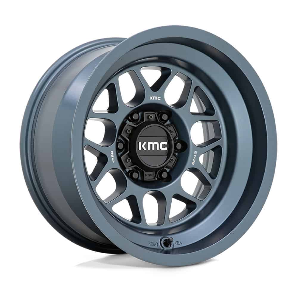 KMC Wheels KM725 17X9 6X5.5 MTL-BLUE -38MM