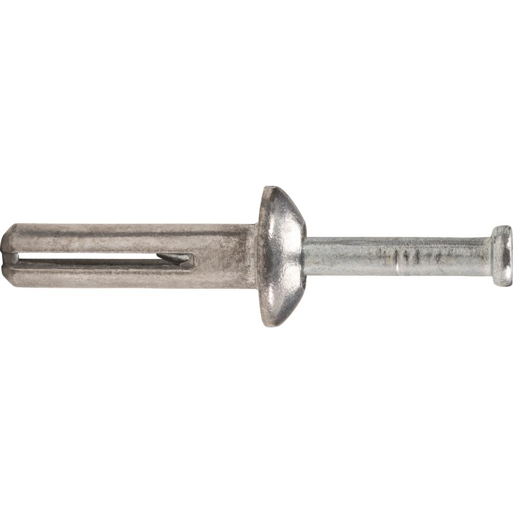 DW ZAMAC NAILIN MH 1/4 X 1-1/4 Nail Drive Anchor 02814-PWR from DW