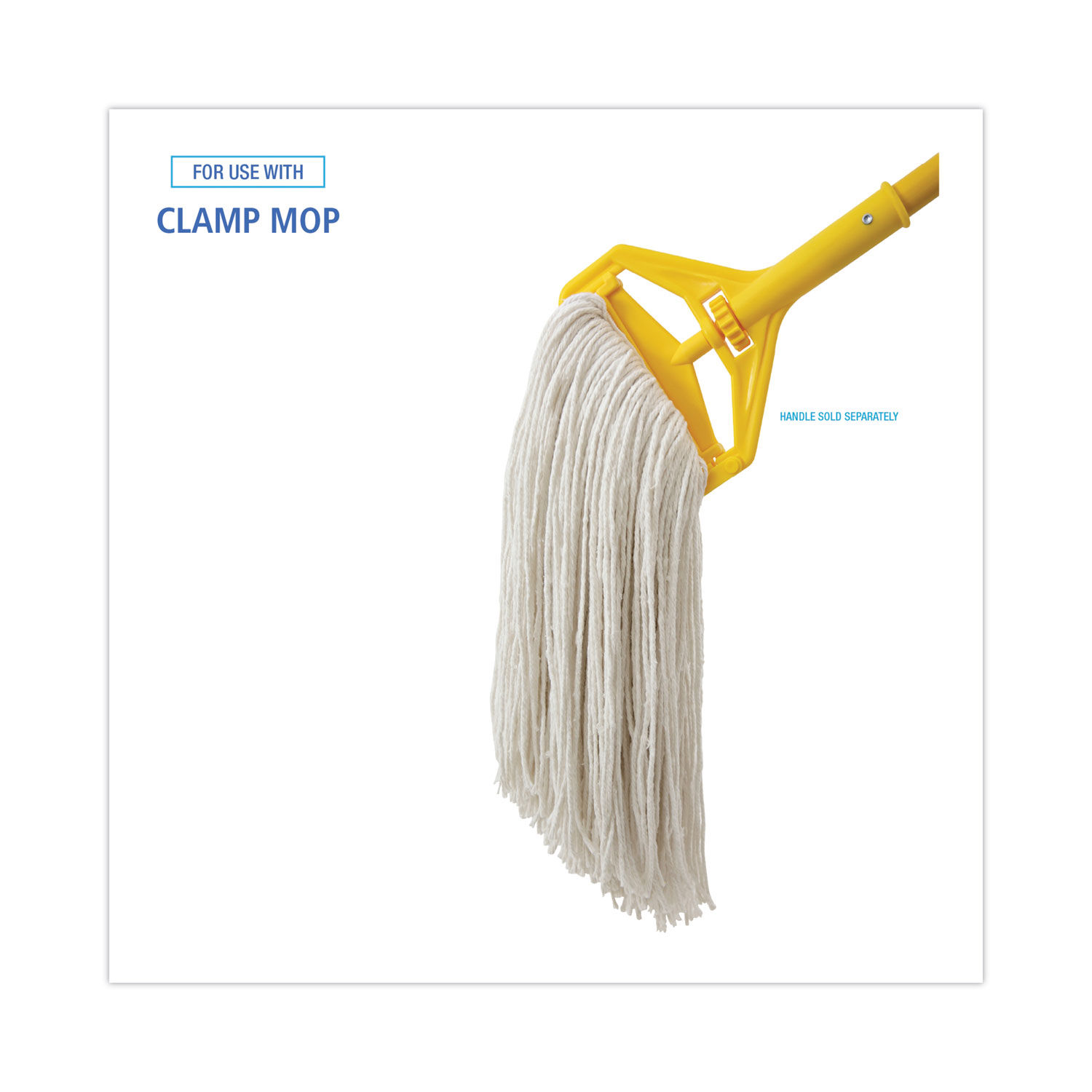 Premium Cut-End Wet Mop Heads by Boardwalkandreg; BWK224RCT