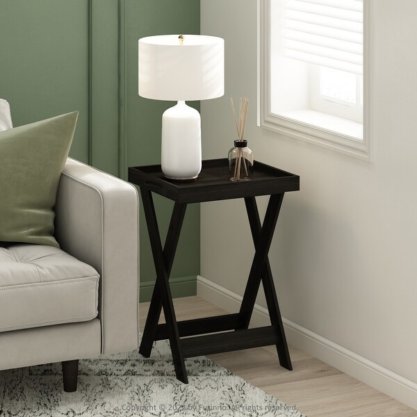 Furinno Classic Tray Table with Removable Tray